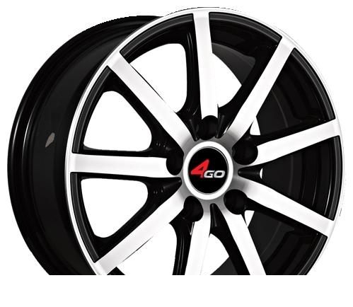 Wheel 4GO YQ5 GMMF 15x6.5inches/4x100mm - picture, photo, image