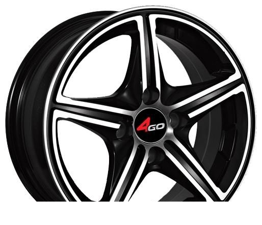 Wheel 4GO YQ8 BMF 15x6.5inches/4x108mm - picture, photo, image
