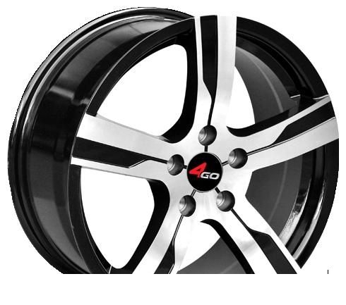 Wheel 4GO YQ9 BMF 17x7.5inches/5x108mm - picture, photo, image