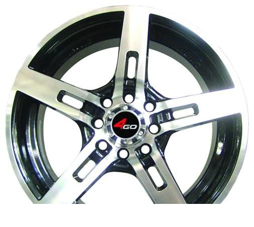 Wheel 4GO YS1 GMMF 15x6.5inches/4x100mm - picture, photo, image