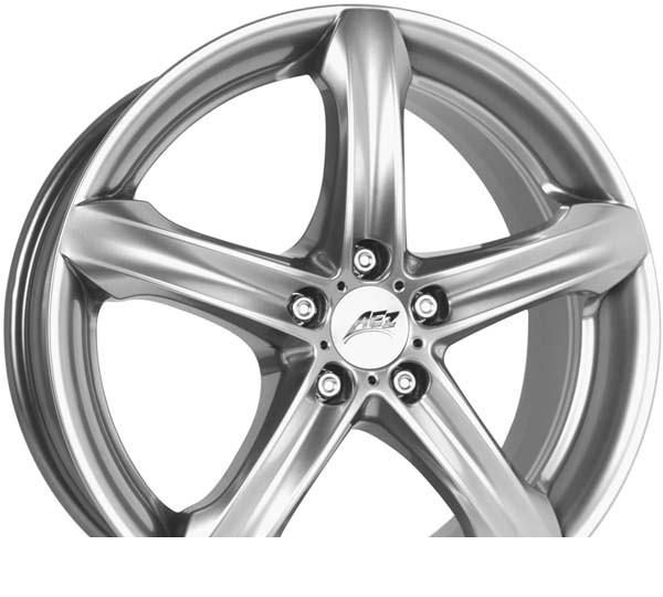 Wheel Aez Yacht Silver 17x7.5inches/5x100mm - picture, photo, image