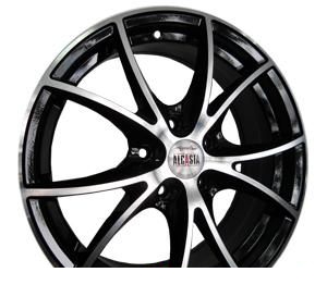 Wheel Alcasta M07 BKF 15x6inches/4x114.3mm - picture, photo, image