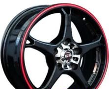 Wheel Alcasta M11 BKRS(BKFRS) 16x6.5inches/5x114.3mm - picture, photo, image