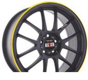 Wheel Alcasta M26 BKYS 15x6.5inches/4x100mm - picture, photo, image