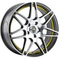 Alcasta M28 BKFYSI Wheels - 16x6.5inches/5x105mm