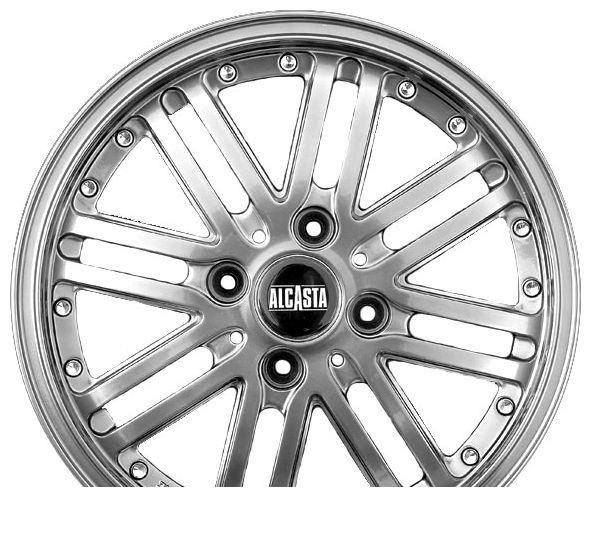 Wheel Alcasta WK-209 HB 14x5.5inches/4x100mm - picture, photo, image