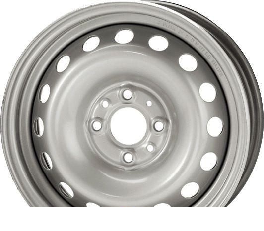 Wheel Aleks Renault Logan Silver 14x5.5inches/4x100mm - picture, photo, image