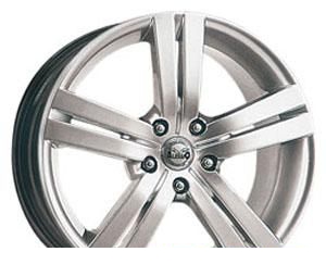 Wheel Alessio Action bright Silver 16x7.5inches/5x114.3mm - picture, photo, image
