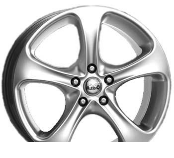 Wheel Alessio MonteCarlo Silver 16x7.5inches/4x100mm - picture, photo, image