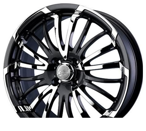 Wheel Aluchrom 392 Black 17x7inches/5x112mm - picture, photo, image