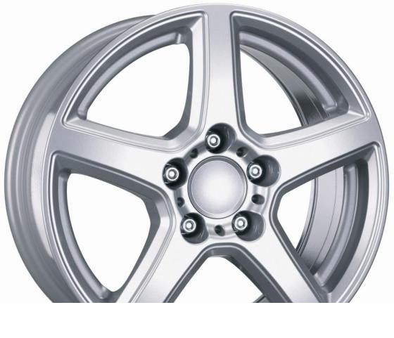 Wheel Alutec B Polar Silver 15x6.5inches/5x112mm - picture, photo, image