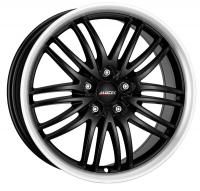 Alutec Black Sun racing Black lip polished Wheels - 17x8inches/5x100mm