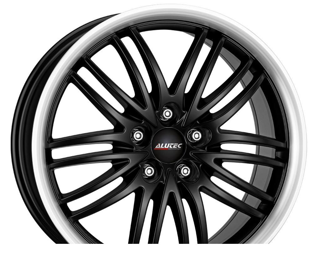 Wheel Alutec Black Sun Racing Schwarz Doppel HornPolished 17x8inches/5x100mm - picture, photo, image