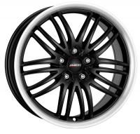 Alutec Black Sun racing Black lip polished Wheels - 18x8.5inches/5x114.3mm