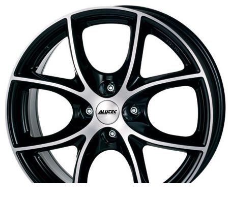 Wheel Alutec Cult Diamant Black front polished 15x6.5inches/5x100mm - picture, photo, image