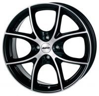 Alutec Cult Diamant Black front polished Wheels - 15x6.5inches/5x100mm