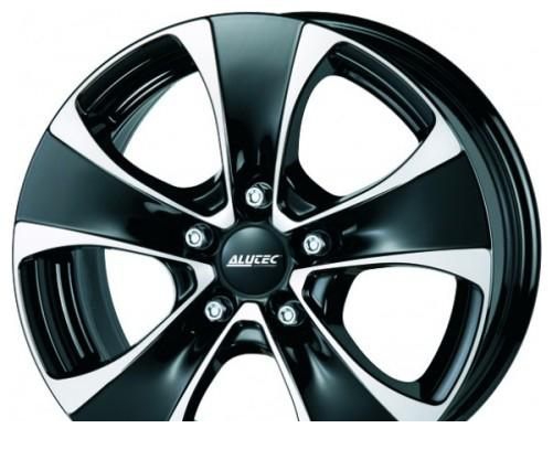 Wheel Alutec Dynamite Diamant Black front polished 16x7.5inches/5x100mm - picture, photo, image