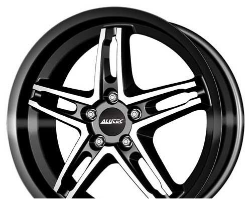 Wheel Alutec Poison Black Polished 15x6inches/4x100mm - picture, photo, image