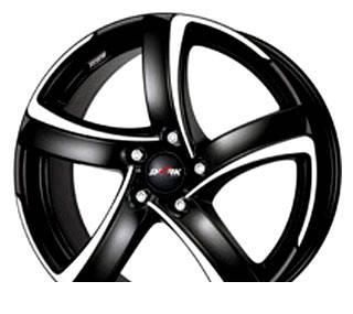 Wheel Alutec Shark Racing Black 16x6inches/4x100mm - picture, photo, image