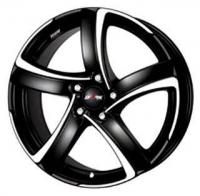Alutec Shark racing Black front polished Wheels - 18x8inches/5x114.3mm