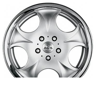 Wheel Antera 323 Silver Lip Polished 17x7.5inches/5x112mm - picture, photo, image