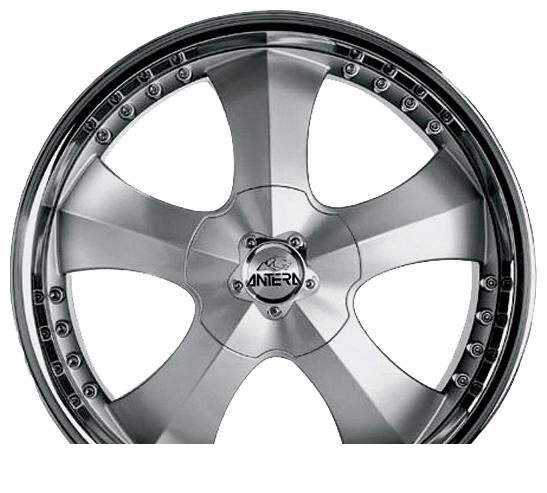 Wheel Antera 341 Silver Lip Polished 20x9.5inches/5x120mm - picture, photo, image