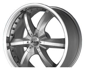 Wheel Antera 389 Racing Black Lip Polished 20x9.5inches/5x112mm - picture, photo, image