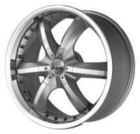Antera 389 Silver Matt Lip Polished Wheels - 20x9.5inches/5x130mm