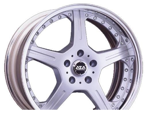Wheel ASA BS2 Silver 17x7.5inches/5x100mm - picture, photo, image