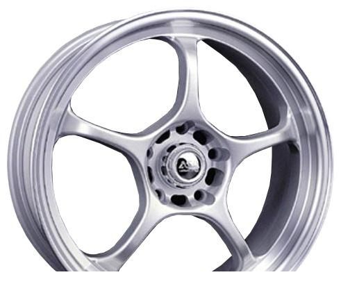 Wheel ASA LS5 Chrome 16x7inches/5x100mm - picture, photo, image