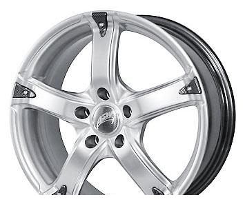 Wheel ASW Kobra Silver 15x6.5inches/5x112mm - picture, photo, image
