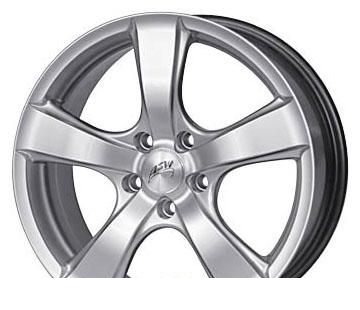 Wheel ASW Prestige Silver 16x7inches/5x100mm - picture, photo, image