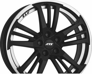 Wheel ATS Prazision Racing Schwarz Doppel HornPolished 19x8.5inches/5x108mm - picture, photo, image