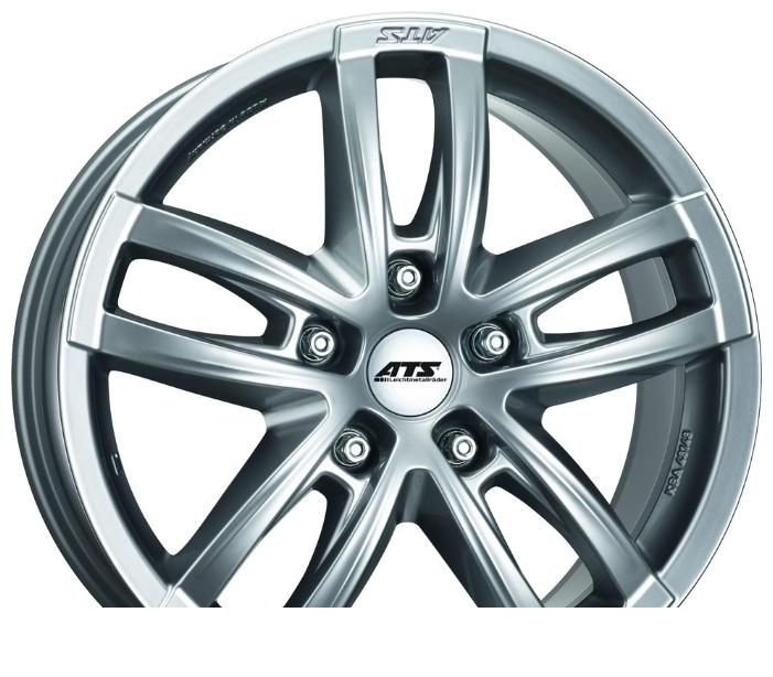 Wheel ATS Radial+ Diamond Silver Lac 17x8inches/5x120mm - picture, photo, image
