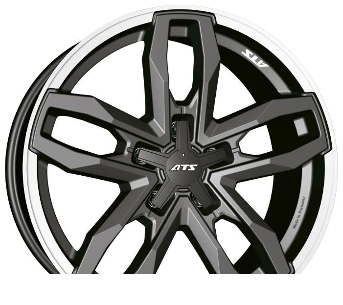 Wheel ATS Temperament Blizzard Grey Lip Polished 18x8.5inches/5x130mm - picture, photo, image