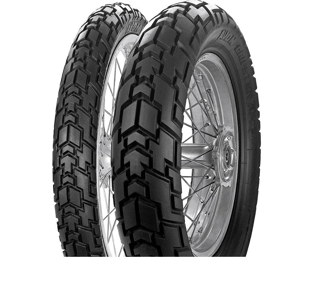 Motorcycle Tire Avon Gripster 130/80R17 65T - picture, photo, image