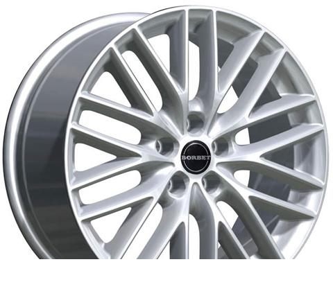 Wheel Borbet BS5 Black Polished 18x8inches/5x105mm - picture, photo, image