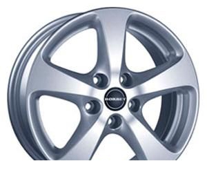 Wheel Borbet CC Cristal Silver 17x8inches/5x105mm - picture, photo, image
