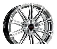 Wheel Borbet CW1 Black Polished 17x7inches/5x105mm - picture, photo, image