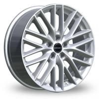Borbet CW1/5 hyper Silver Wheels - 19x8inches/5x114.3mm