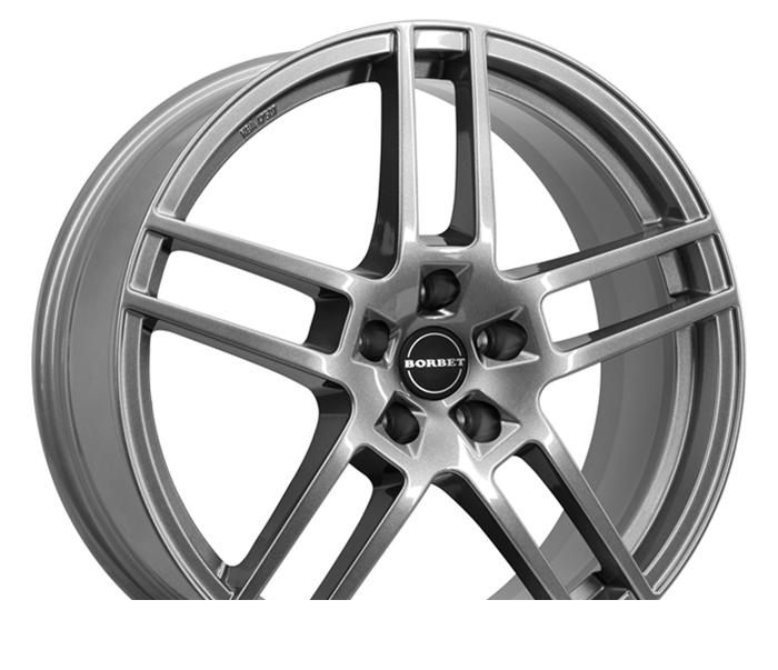 Wheel Borbet LW Metal Grey 19x8inches/5x112mm - picture, photo, image
