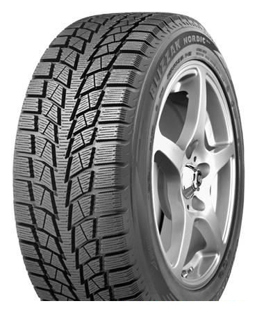 Tire Bridgestone Blizzak Nordic 215/45R17 91R - picture, photo, image