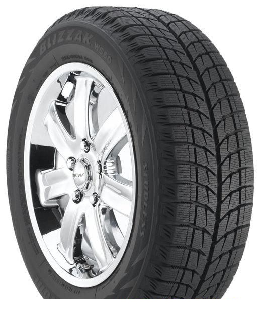 Tire Bridgestone Blizzak WS60 205/60R15 91R - picture, photo, image