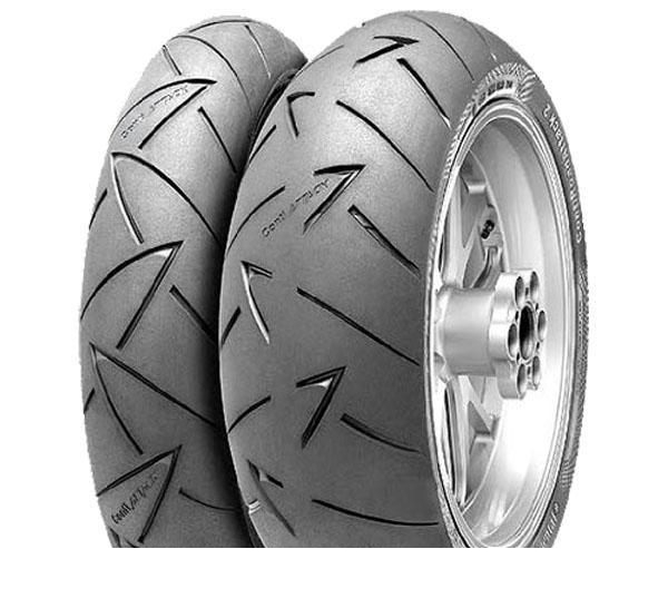 Motorcycle Tire Continental ContiRoadAttack 2 120/60R17 55W - picture, photo, image
