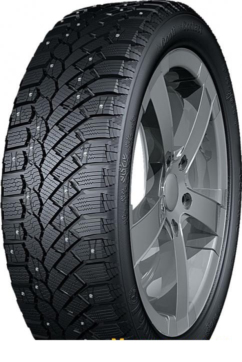 Tire Continental Conti4x4IceContact 215/65R16 102T - picture, photo, image