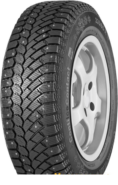Tire Continental ContiIceContact 155/65R14 75T - picture, photo, image