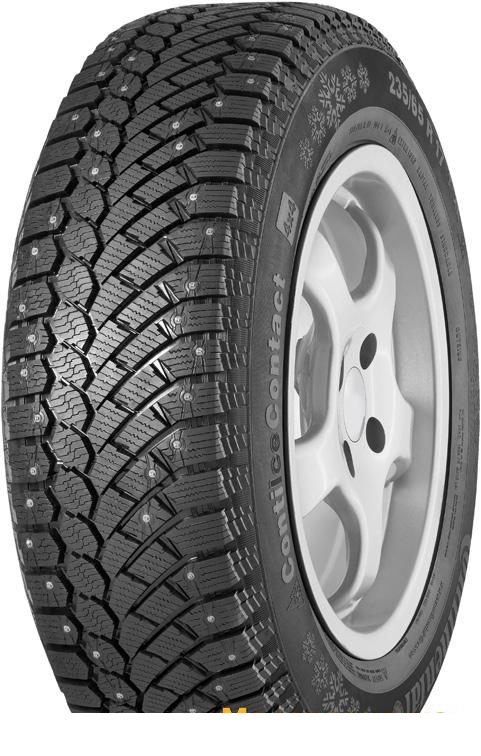 Tire Continental ContiIceContact 225/60R18 104T - picture, photo, image