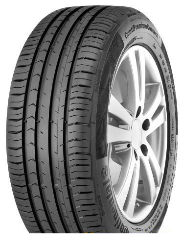 Tire Continental ContiPremiumContact 5 195/65R15 91T - picture, photo, image