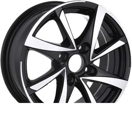 Wheel D&P DP104 GMMF 13x5.5inches/4x100mm - picture, photo, image