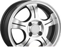 Wheel D&P DP110 BMF 14x6inches/4x100mm - picture, photo, image